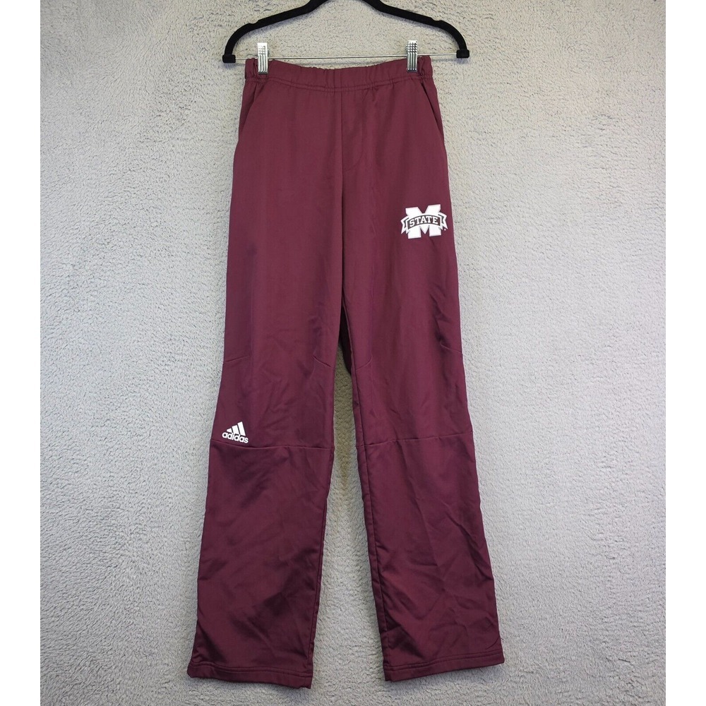 Mississippi State Bulldogs Sweatpants Mens S Adidas Climalite NCAA‎ Football